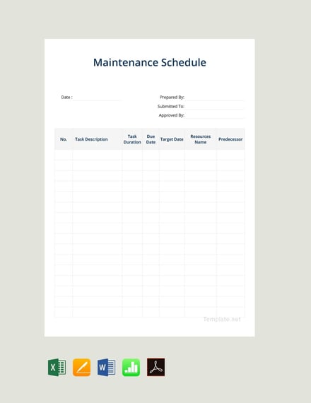 simple-schedule-template