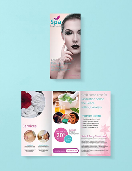 spa-business-trifold-brochure-template