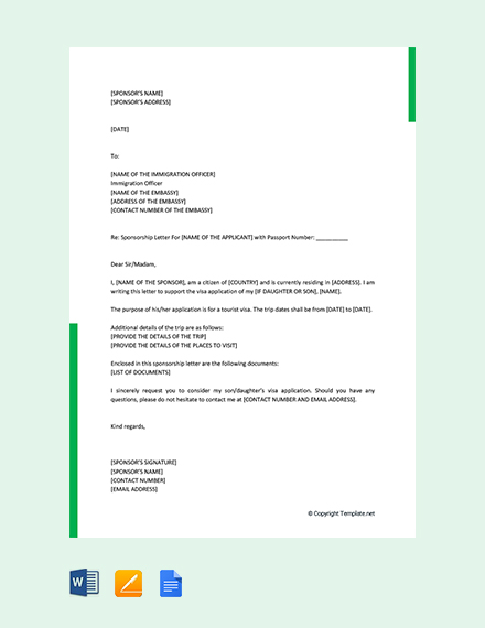 10+ Sponsorship Letter Templates