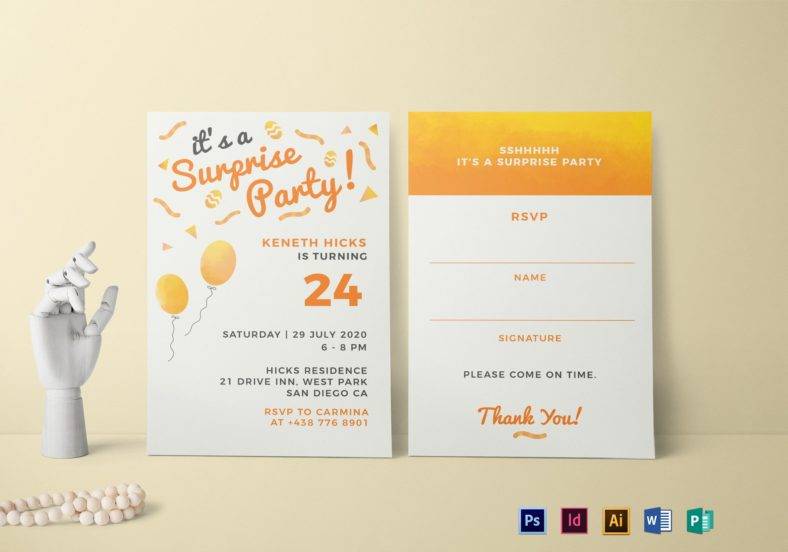 surprise adult birthday party invitation template 788x