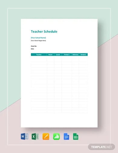 teacher-schedule-template