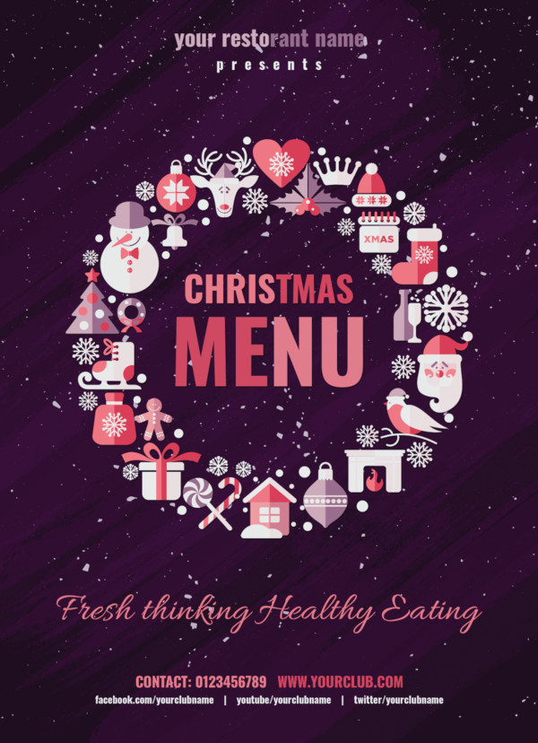 watercolor-christmas-menu-template