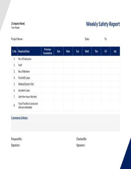 weekly-safety-report