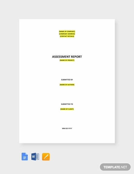 research report google doc template
