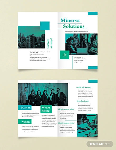 business-training-bi-fold-brochure