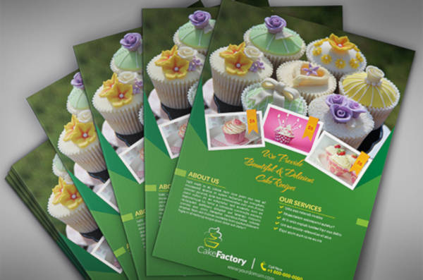 cake factory sale flyer