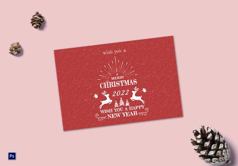 christmas and new year greeting card template 788x
