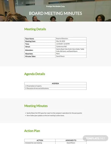 company-board-meeting-minutes-template