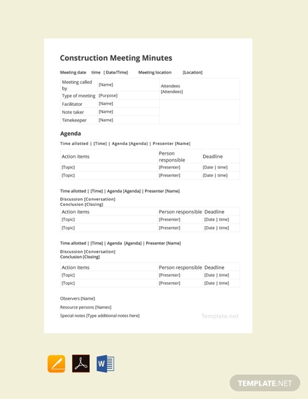 construction-meeting-minutes-template