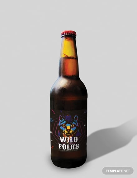 creative-beer-label-template