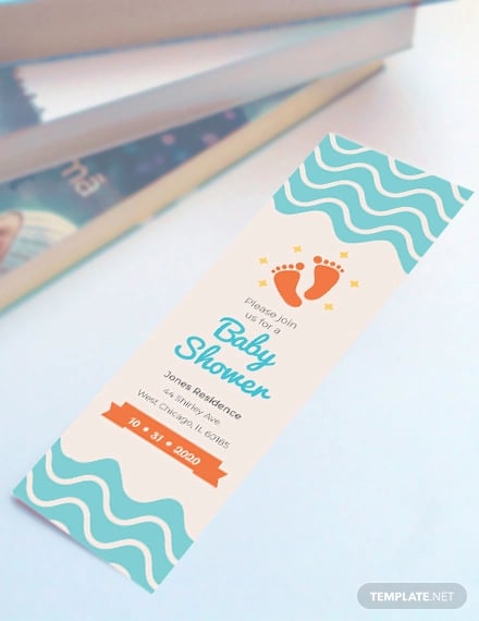 free-baby-shower-bookmark-template