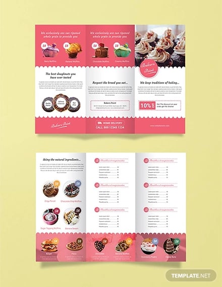free-bakery-tri-fold-brochure-template
