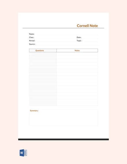 download-cornell-note-template-database
