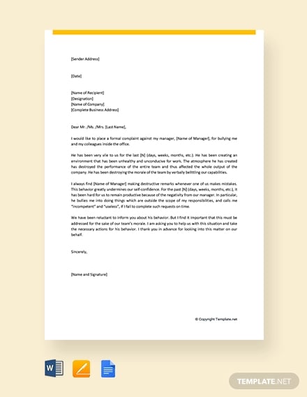 free-formal-complaint-letter-about-manager