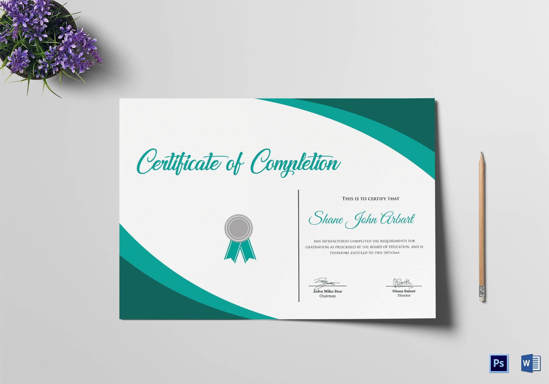 graduation diploma certificate template