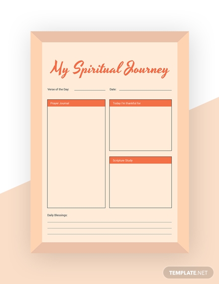 inspirational journal template