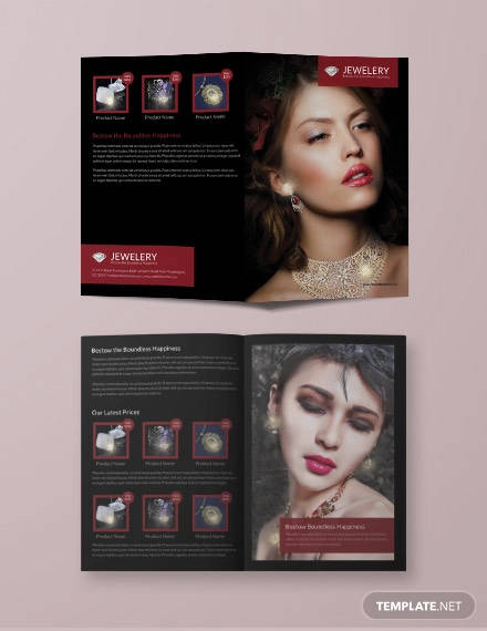 jewelry-bi-fold-brochure-template