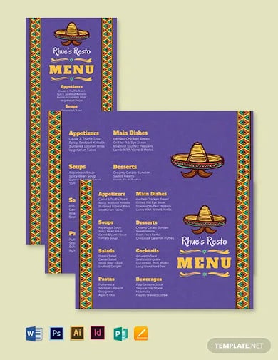 mexican-dinner-menu-template