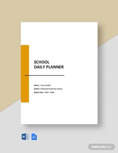 school-daily-planner-template