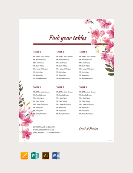table templates for indesign