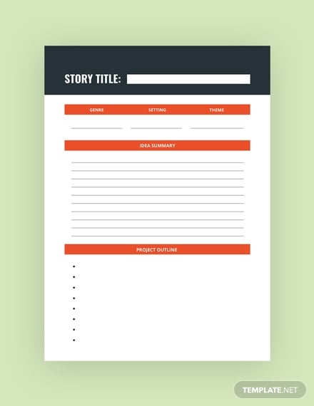 writer journal template in psd