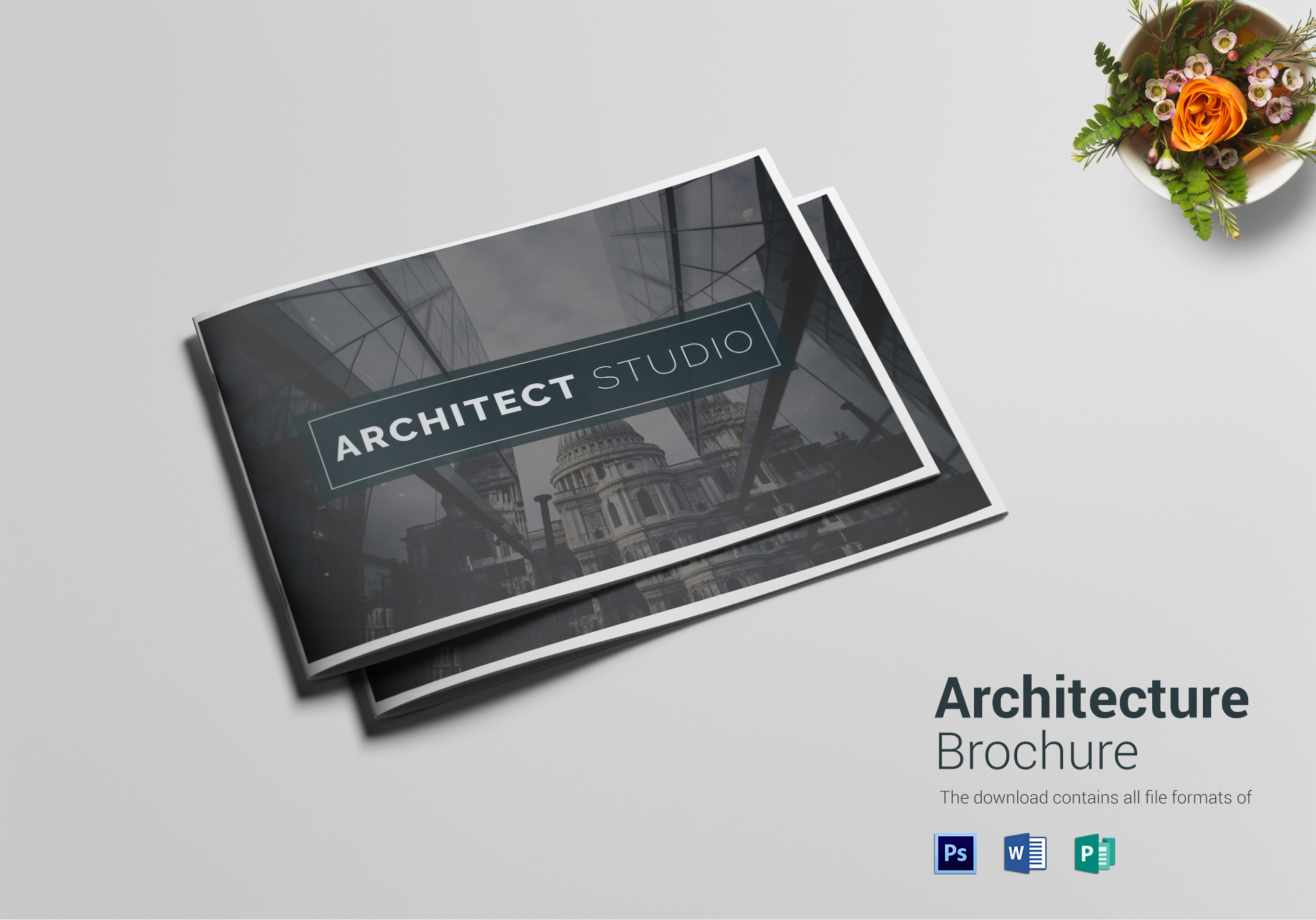 8+ Minimal Architecture Brochure Templates