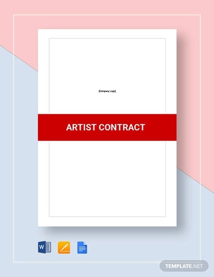 artist contract sample