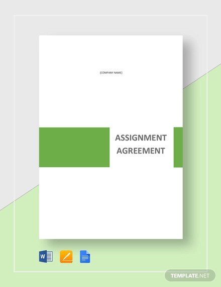 software assignment agreement template