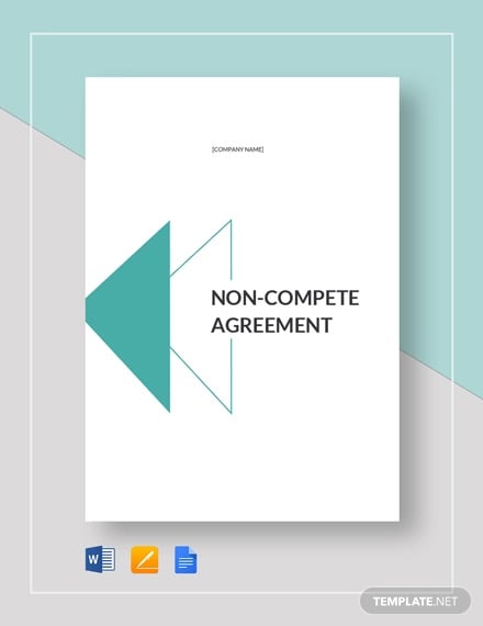 business non compete agreement template