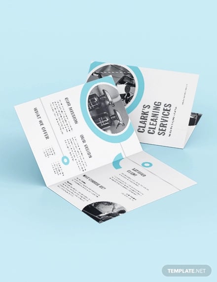 cleaning-company-bi-fold-brochure-template