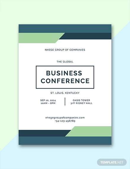 conference program template