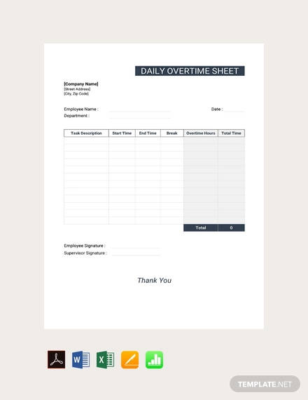 12+ Sheet Templates in Excel