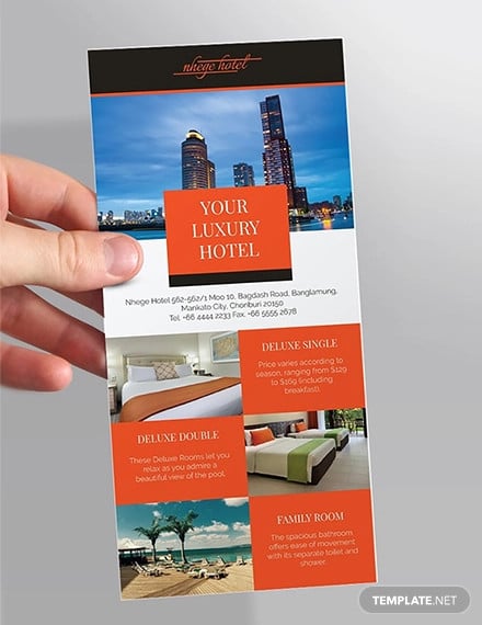 free hotel rack card template