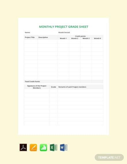 free-monthly-grade-sheet-template
