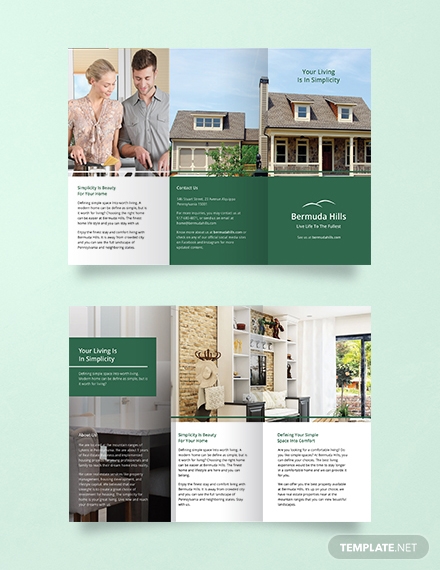 free multipurpose brochure template 1x