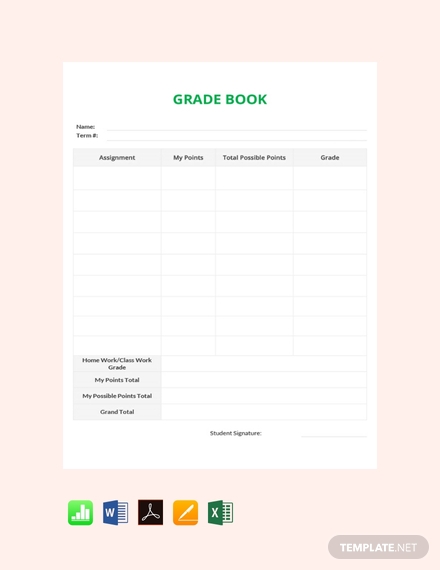 free-simple-grade-sheet-template