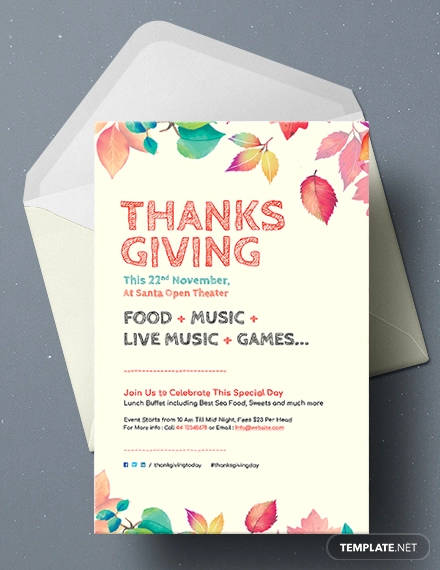 free thanksgiving greeting card