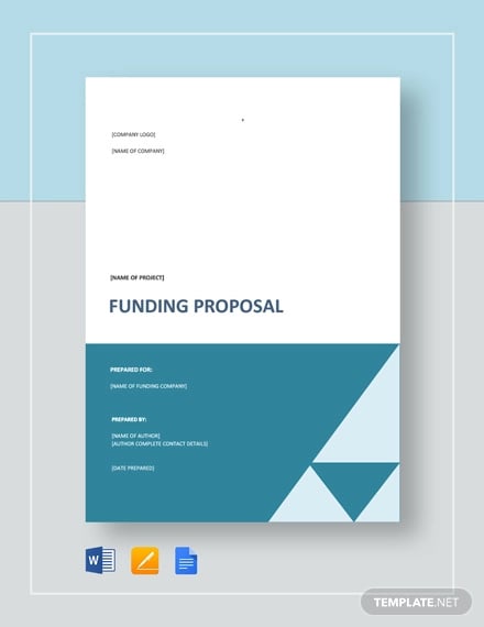 funding proposal template