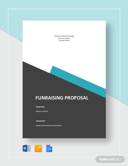 fundraising proposal template