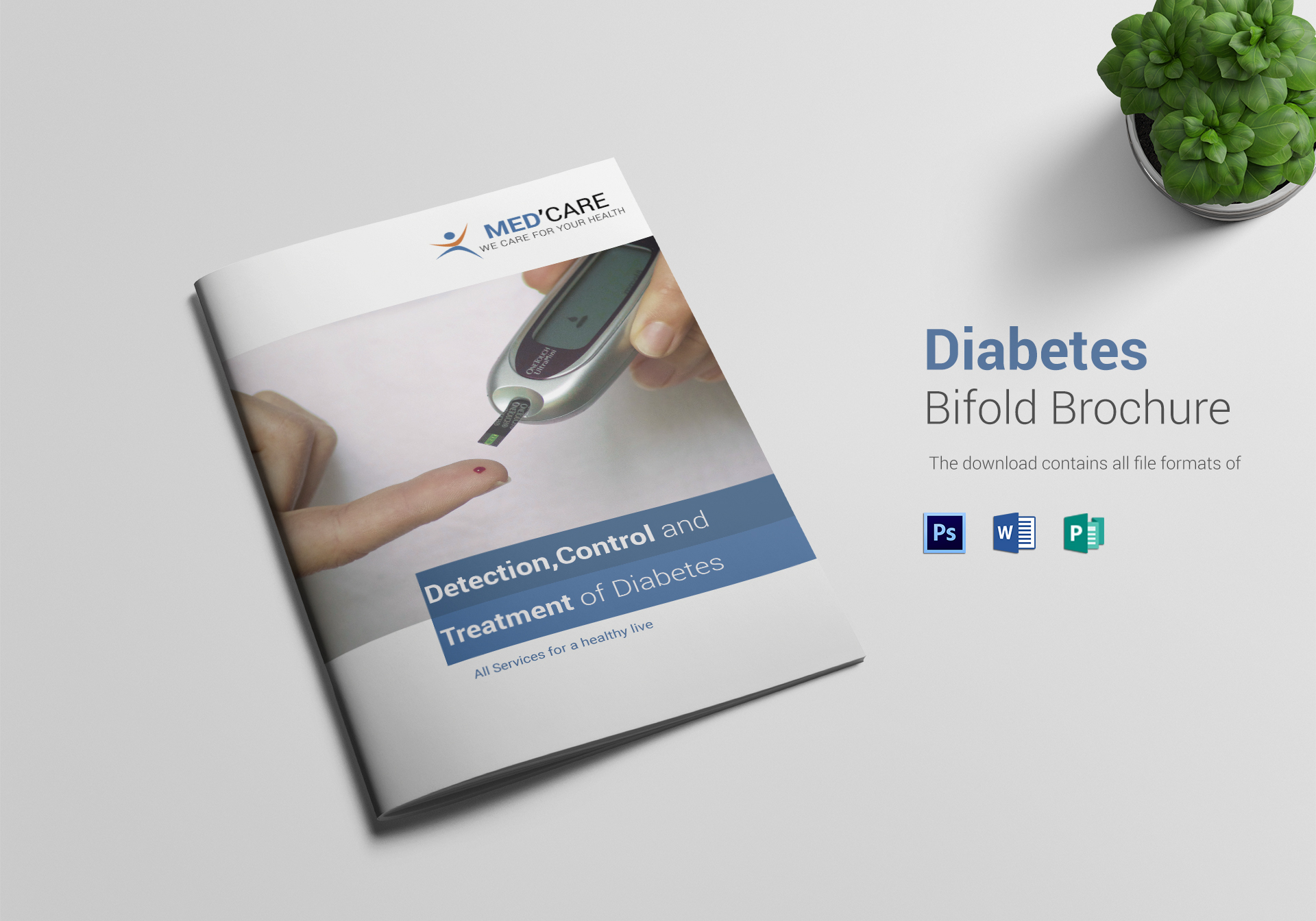 10+ Diabetes Tri-Fold Brochure Designs & Templates | Free & Premium ...