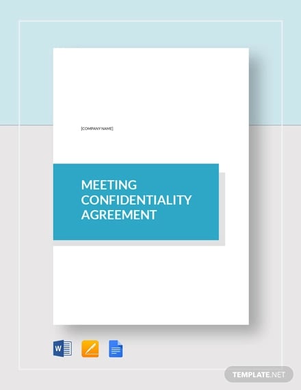 meeting-confidentiality-agreement-template