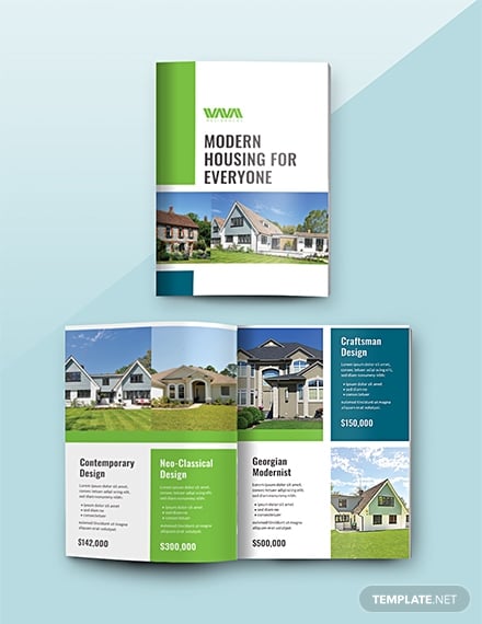 real estate catalog template