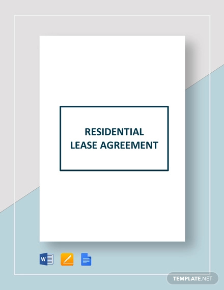 18+ Printable Residential Lease Agreements - Word, PDF