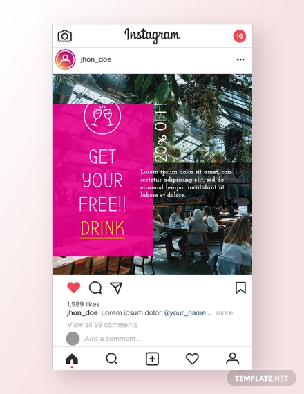 10  Instagram Ad Templates in PSD 10  Instagram Ad Templates in PSD