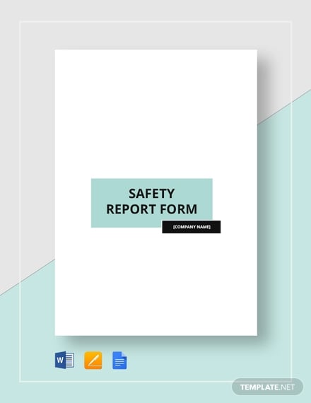 safety-report-form-template