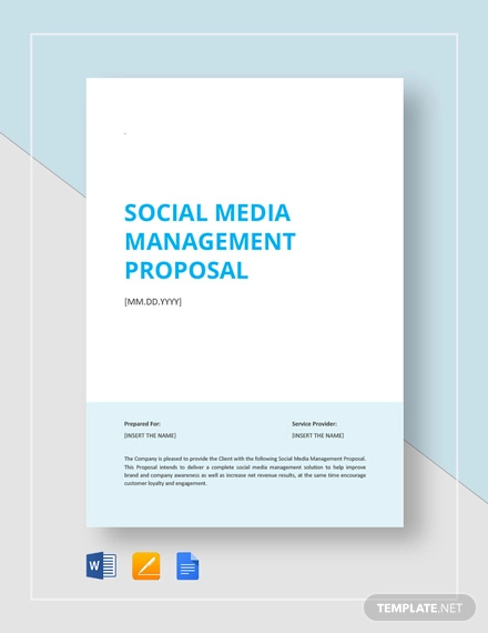 19+ Social Media Proposal Templates -Free Word, PDF Format Download