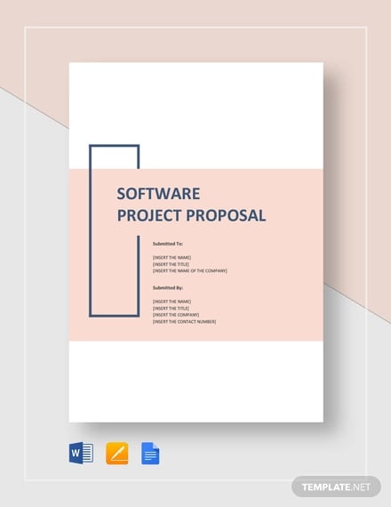 software project proposal template