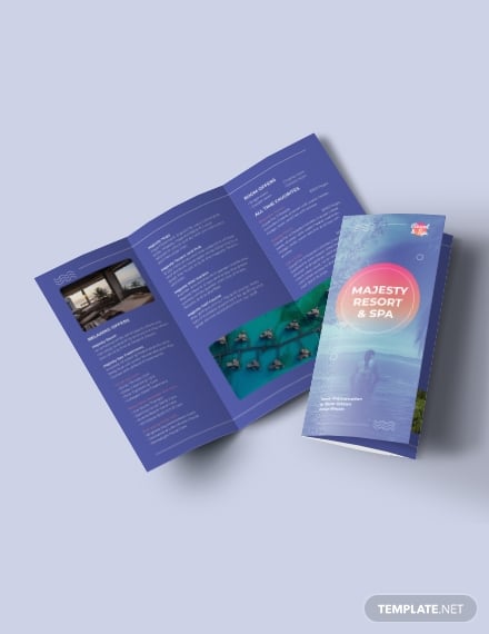 spa-resort-tri-fold-brochure-template