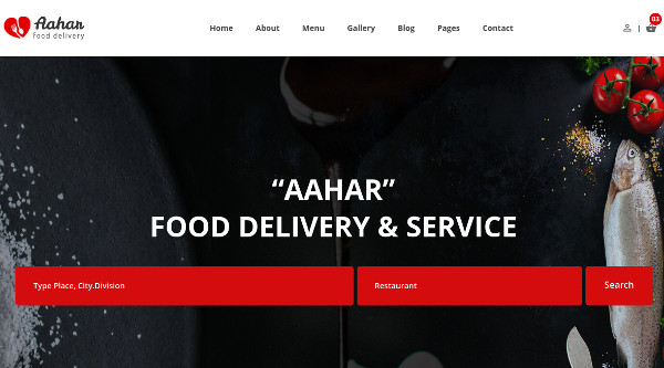 aahar-shortcode-ready-wordpress-theme