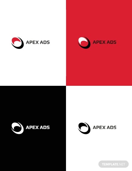 advertising consultant logo design 1x